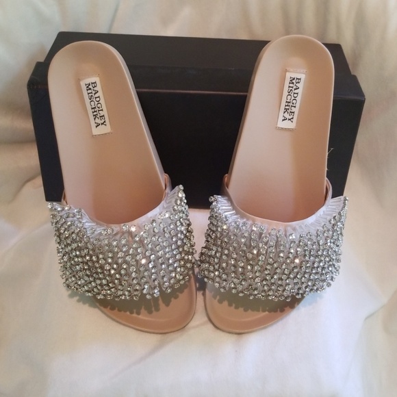 Badgley Mischka💥Brand New💥Sandal Slides - Picture 3 of 8
